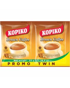 Kopiko brown 3in1 Twinpack 53g 5pcs