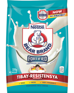 Bear Brand Fortified Powdered Milk Drink 320g