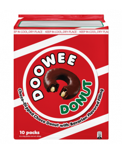 Doowee Donuts Choco 42g/10pcs
