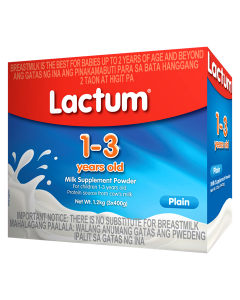 Lactum 1+ Vanilla 1-3 Years Old 1.2kg