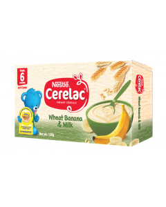 Nestle Cerelac Wheat Banana with Milk 120g