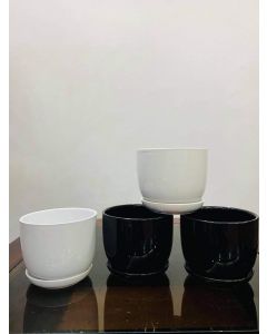 Ceramic Pot (small series) 3" x 4"