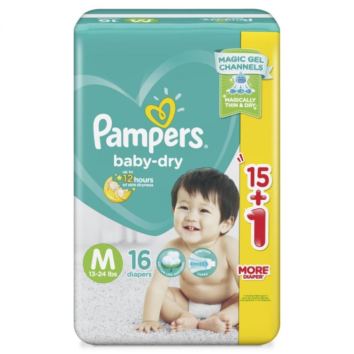 pampers diaper medium 16s